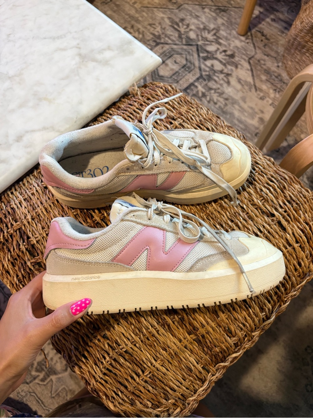New Balance CT302 chunky platform Sneakers size 8.5 womens size 7 mens - Picture 4 of 13